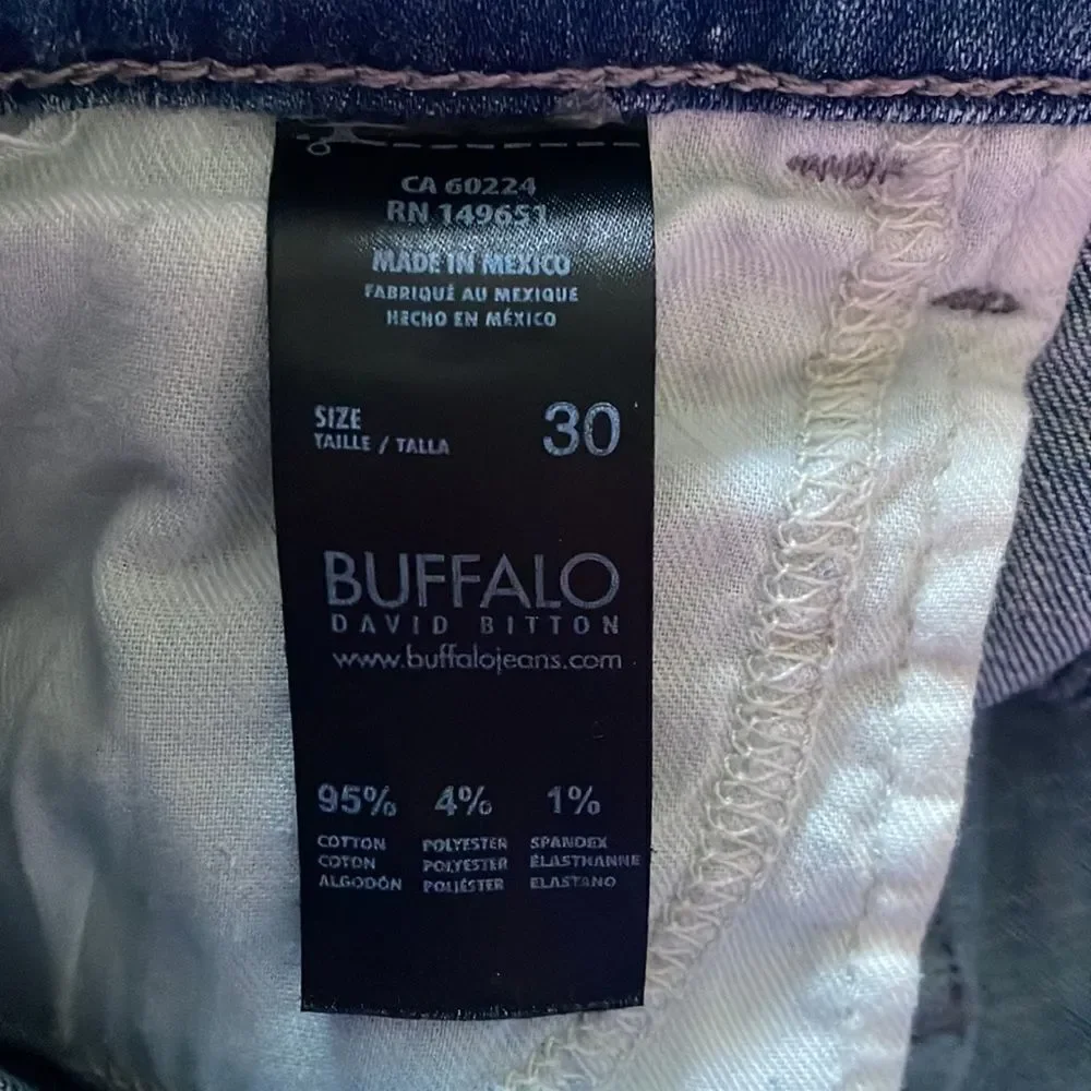 Buffalo David Bitton Ivy High Rise Ankle Grazer Stretch Jeans